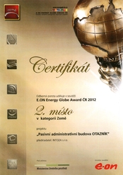 ATOS6_certifikat E ON Award 2012